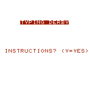 Typing Derby
